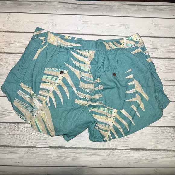 Patagonia Palms of My Heart Big : Dam Blue Shorts Size L - Picture 2 of 4